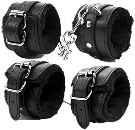 Amaliy Plüsch Handschellen Bondage Set Erotik Handfesseln SM Sex Spielzeug für Paare