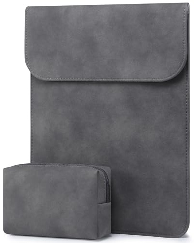 HYZUO 13,3-14 Zoll Laptophülle für MacBook Pro 14 M5, Weltraum Grau | für MacBook Pro 14 M5/M4/M3/M2/M1 Pro/Max A3426 A3427 2026-2021, 13,3 MacBook Air/Pro, 13,5-13,8 Surface Laptop,HP Envy 13