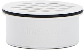 LifeStraw Accueil – Filtre de rechange à charbon actif + échange d'ions pour la protection contre les contaminants de l'eau du robinet, y compris les microplastiques, PFAS et plus de 30 contaminants,