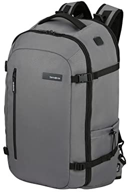 Samsonite Roader - Laptoprucksack mit Rollen 17.3 Zoll, 55 cm, 28 L, Grau (Drifter Grey)