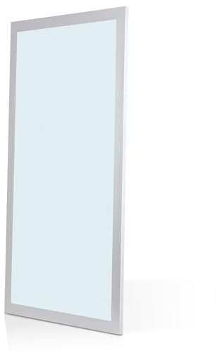 Bright Source 1200 x 600mm 72w Recessed Backlit Ceiling Tile Panel Light, 0-10V Dimmable, 6500K Daylight White, 6400lm, Includes LED Driver, Low Glare UGR <19, Flicker Free