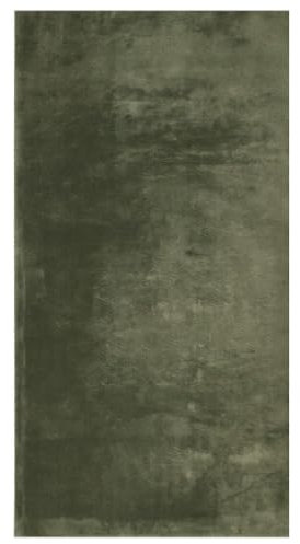 vidaXL Alfombra Pelo Corto Suave Lavable HUARTE Verde Bosque 60x110 cm