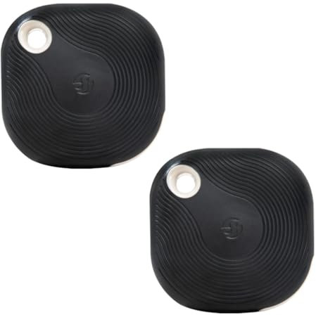 Shelly Blu Button Tough Schwarz | 2er Pack | Bluetooth-gesteuerter Taster | Dimmen, EIN/Ausschalten von Geräten und Aktivieren von Szenen Hausautomation | Schutzklasse IP54 | iOS-Android-App