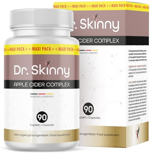 Dr. Skinny Kapseln | Kombination hochwertiger Zutaten| für Mann & Frau | 90 Kapseln je Dose 1x
