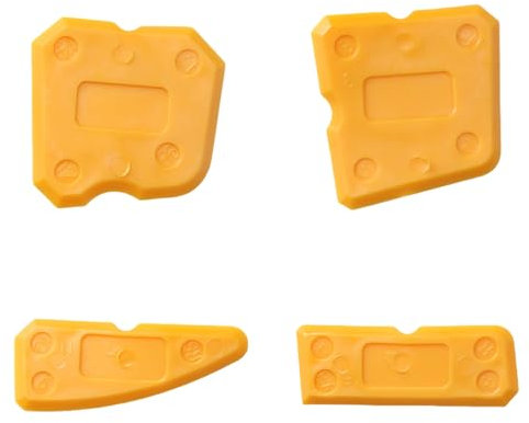 4 multifunktionale Fugenkratzer Set geeignet für effiziente Reinigung von Fliesennähten und schonend in Küche oder Bad