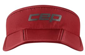 CEP Run Visor Unisex – Leichte Visor Cap & Running Cap für Sport, Laufen & Freizeit – Atmungsaktives Sonnenvisier für Herren & Damen, faltbar, verstellbar & schnelltrocknend
