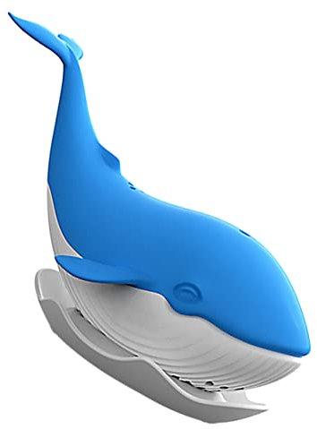 SOIMISS Whale Tea Bag Strainer Silicone Infuser Tea Filter Straining Tool for Home Travel Use