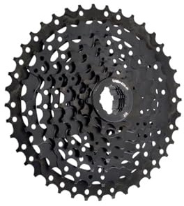 Ruota Libera, Cassetta per Bicicletta Cassetta Nera 8S 9S 10S 11S 12S MTB Bici da Strada Bicicletta Ruota Libera 11V 12V 42/46/50T 52T for M5100 M6100 M7100(11S 11-40T)