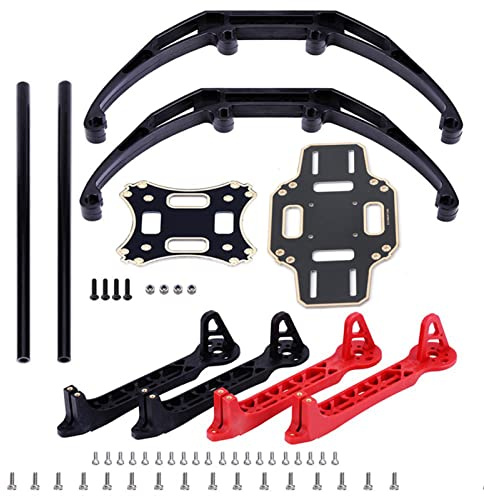 33 cm Quadrocopter FPV Flugzeug Drohne Rahmen Kit RC Zubehör Integrierte Leiterplatte Robustes Material Flexible X-Struktur für F330 330 mm Radstand Farbige Arme