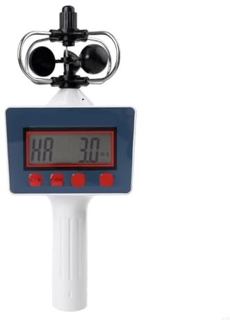Hochempfindliches Anemometer mit LCD-Anzeige zur Messung des momentanen Windes