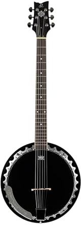 Ortega Guitars OBJ350/6-SBK Banjo