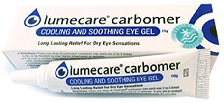 Lumecare Carbomer soothing eye gel 3 x 10g tubes BULK BUY