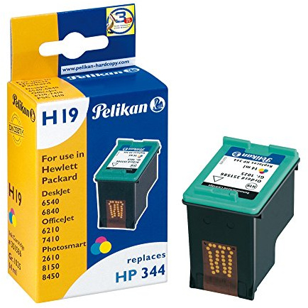 Pelikan H19 Druckerpatrone ersetzt Hewlett Packard HP344 C9363EE, 14 ml, tricolor