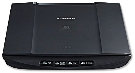 Canon LiDE 110 Flachscanner (USB 2.0, 2400 x 4800 DPI, A4), Schwarz