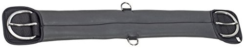 WILDHORN Sattelgurt SOFT Western, 28 Zoll, schwarz