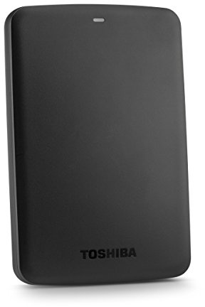 Toshiba Canvio Basics - Disco Duro portátil de 500 GB, Color Negro (HDTB305XK3AA)