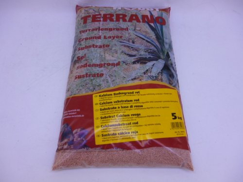 Mühlan Wasserpflanzen Hobby Terrano Kalcium, rot 5kg Korallensand, Korallenboden, Sand