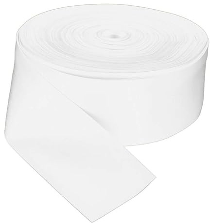 Fassadenprofile 2 Rollen Fugenband Dichtband 50m x 60mm Weiß Weich-PVC | Kunststoff Dichtungsband, Fugenstreifen, Feuchtigkeitsschutzband, Fugenklebeband