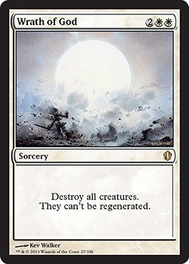 Magic: the Gathering - Wrath of God (27/356) - Commander 2013 by Magic: the Gathering
