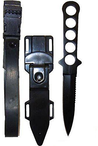 Armeeverkauf Tauchermesser Edelstahl mit Lochgriff