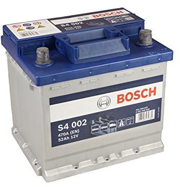 Starterbatterie S4-12 Volt, 52 Ah, 470 A | Bosch (0092S40020) | Batterie | Startanlage (inkl. Pfand) | Startanlage (inkl. Pfand)