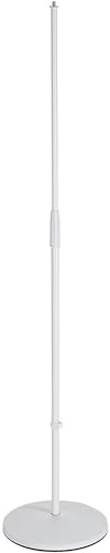 K&M Stands 26010-500-76 Microphone Stand with 26125 Base, White