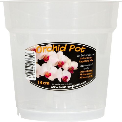 Growth Technology Clear Orchid Pot 13cm (4)
