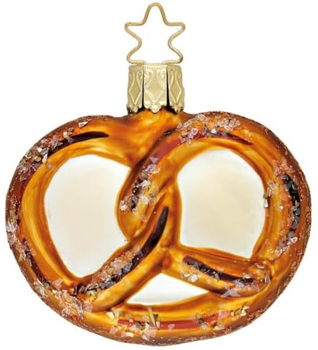 Inge Glas Christbaumschmuck Brezel