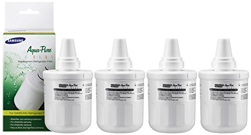 4 x Genuine Samsung DA29-00003F Aqua Pure Plus Fridge Water Filters