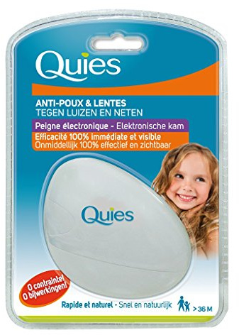 Quies Anti-Poux et Lentes Peigne Électronique