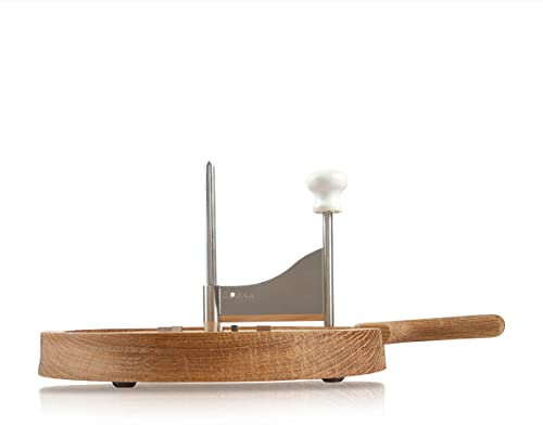 Boska Käseschaber Friends/immer praktisch/Edelstahl/Holz/Braun/Silber / 315 x 230 x 30 mm