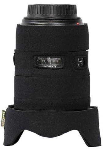 LensCoat Objektivschutz für Canon 24-70L 2.8 II Neopren Kameralinse Schutz Hülle (schwarz)