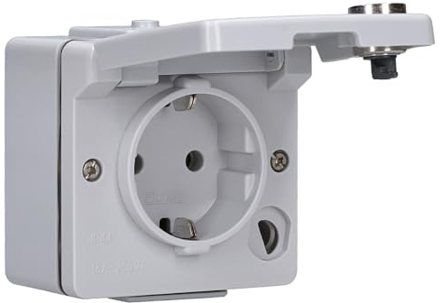 Jung 620WSL Schuko-Steckdose mit Sicherheitsschloss