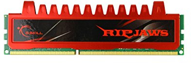 G-Skill Ripjaws F3 - Memoria RAM de 4 GB (1333 MHz, DDR3, CAS 9), Rojo