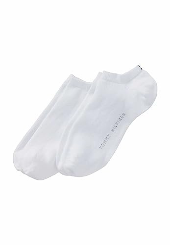 Tommy Hilfiger Femme Sneaker Chaussettes, Blanc (White), 35-38 EU