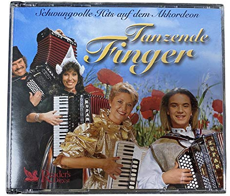 Readers Digest Musik Reader's - Tanzende Finger - Schwungvolle Hits auf dem Akkordeon 4 CDs
