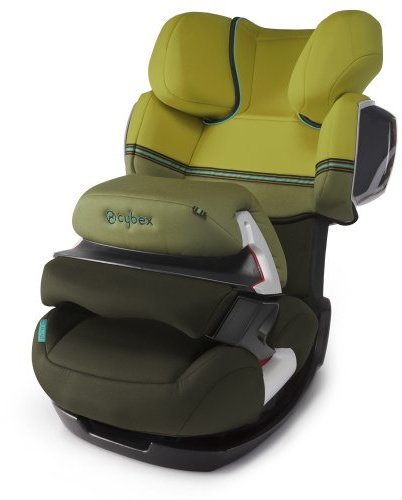 CYBEX GOLD Kinderautositz Pallas 2, Gruppe 1/2/3 (9-36 kg), Kollektion 2013, Graffiti Green
