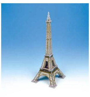 Hasbro - PUZZ 3D - Eiffelturm