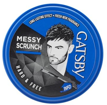 Gatsby, Gatsby Styling Wax (75G) Hard & Free - Blue.