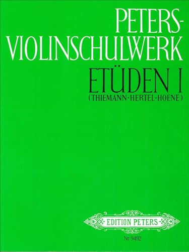 Peters-Violinschulwerk: Etüden I