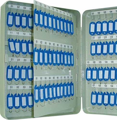 Key Cabinet Grey 140 Hooks