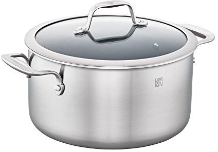 ZWILLING Spirit 3-ply 6-qt Acciaio Inox Ceramica Antiaderente Forno olandese