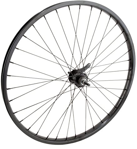 WheelMaster Rear Bicycle Wheel, 26x1.75 STL BK 36 KT CB 110mm 14gBK