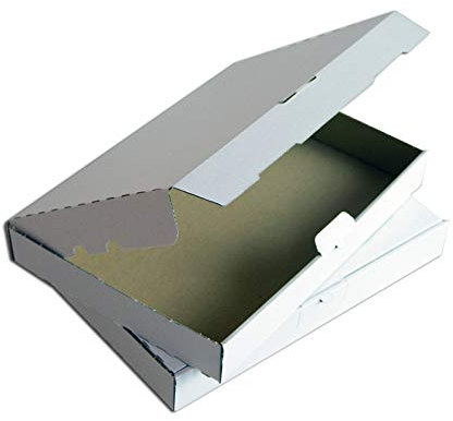 Maxibriefkarton 350 x 250 x 50 mm DIN A4/B4 Großbriefkarton Warensendung 150 Stück Weiß