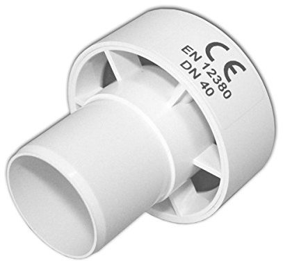 Durgo Ventil DN40 Metall Rückschlagventil 2-Port 40 mm Schweißmuffe Belüfter Siphon Rohrbelüfter CE, WRAS, DVGW