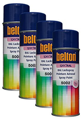 Kwasny 4X 324 074 Belton Spectral Lackspray RAL 5002 ultramarinblau hochgl. 400m
