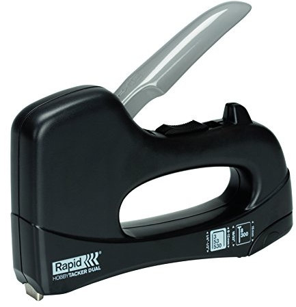 RAPID 23601201 - Grapadora clavadora manual Hobbytacker Dual en blíster