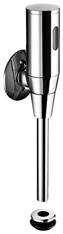 SCHELL 011130699 Infrarot-Urinal-Spülarmatur , Urinal-Spüler SCHELLTRONIC , Aufputz Spülarmatur einstellbar , Wasserführende Teile Messing konform, Batteriebetrieb, Chrom