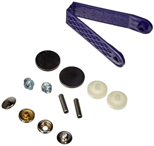 Prym 390241 NF-Druckknopf Sport & Camping MS 15 mm silberfarbig, Silber