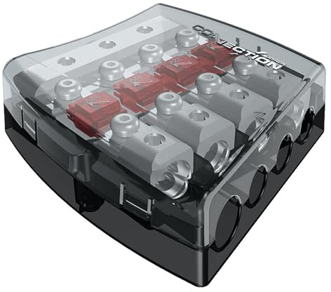 Audison Connection 4 Fach Connection Mini ANL Sicherungsverteiler BFD41 Best Serie